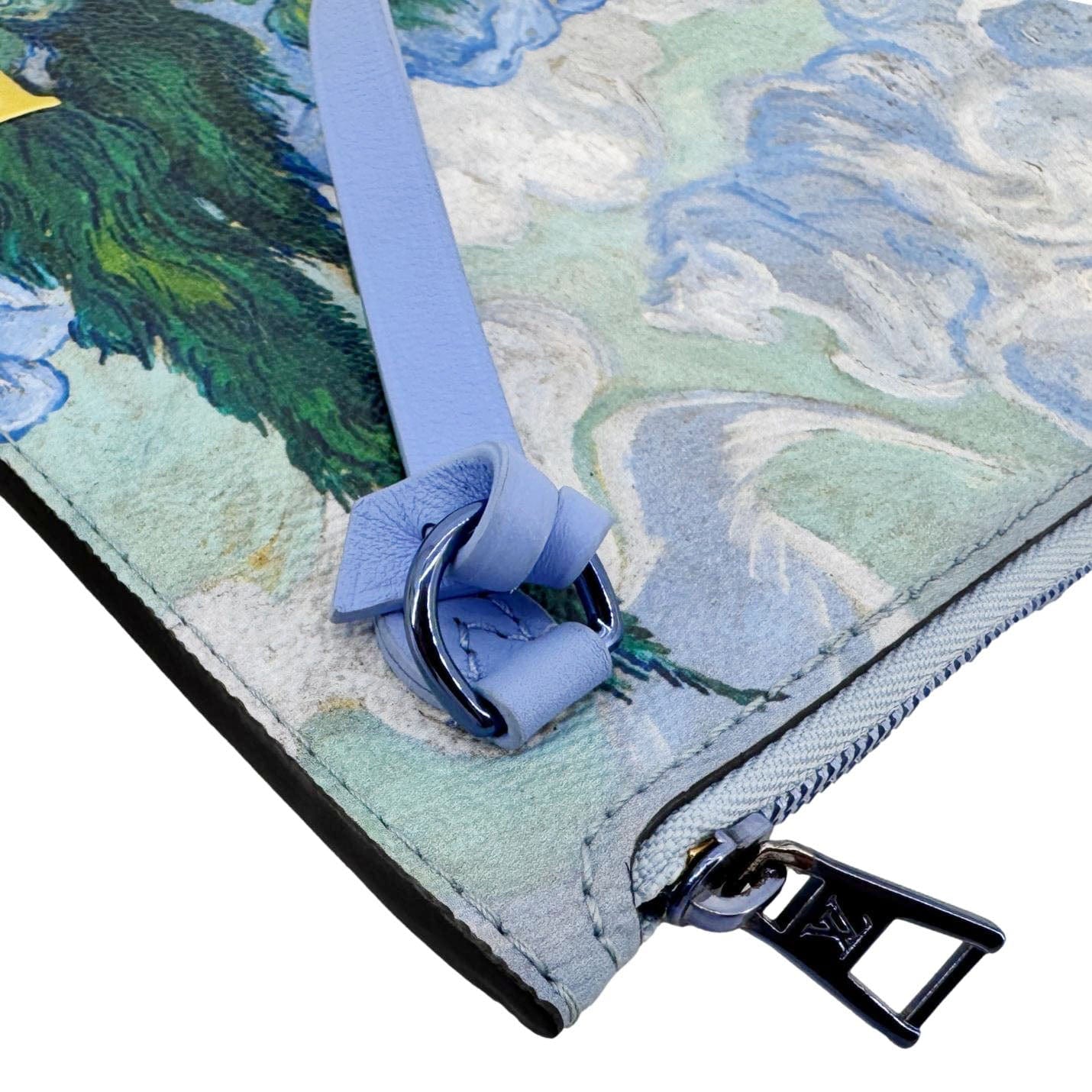 LOUIS VUITTON x Van Gogh Coated Canvas Wristlet Multicolor