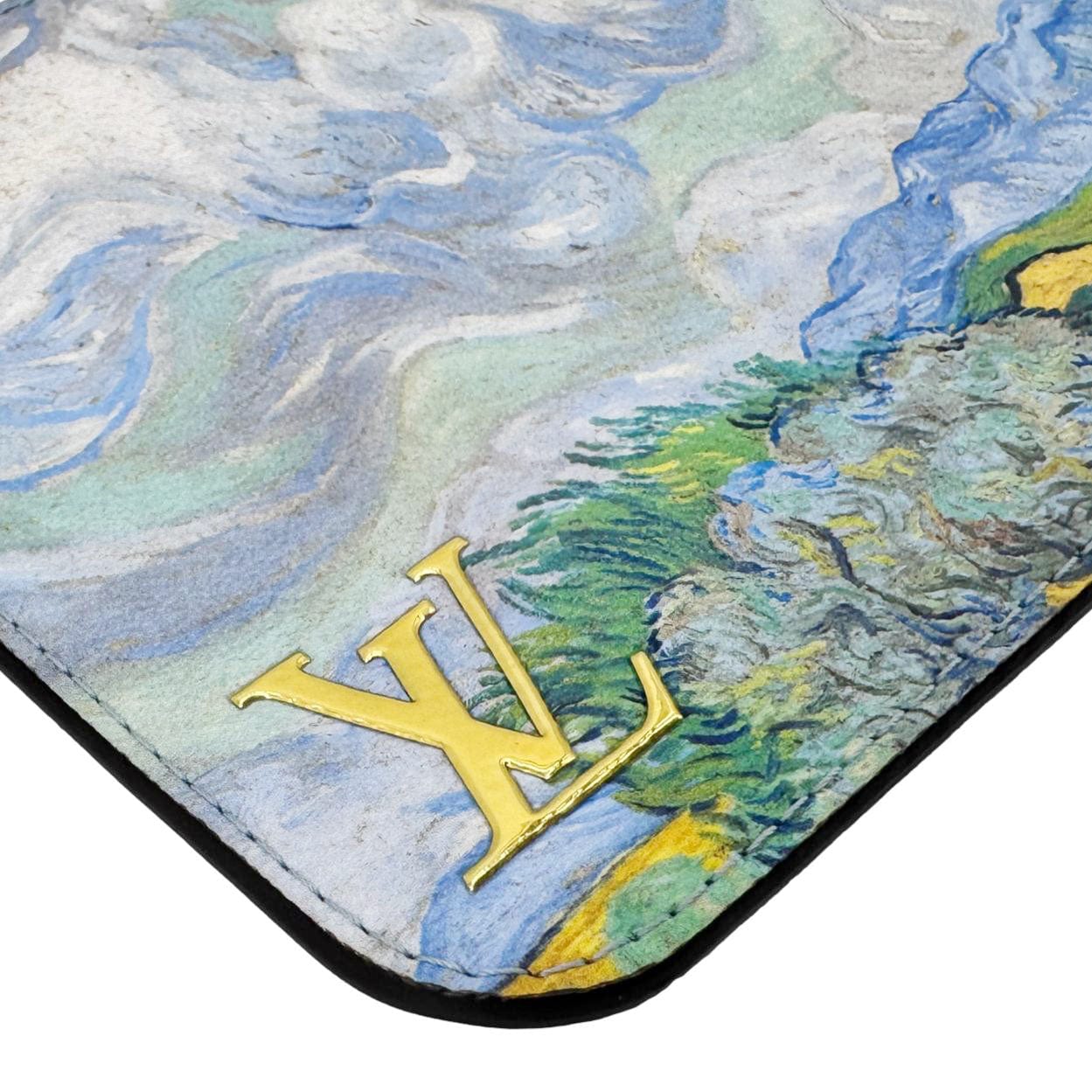 LOUIS VUITTON x Van Gogh Coated Canvas Wristlet Multicolor