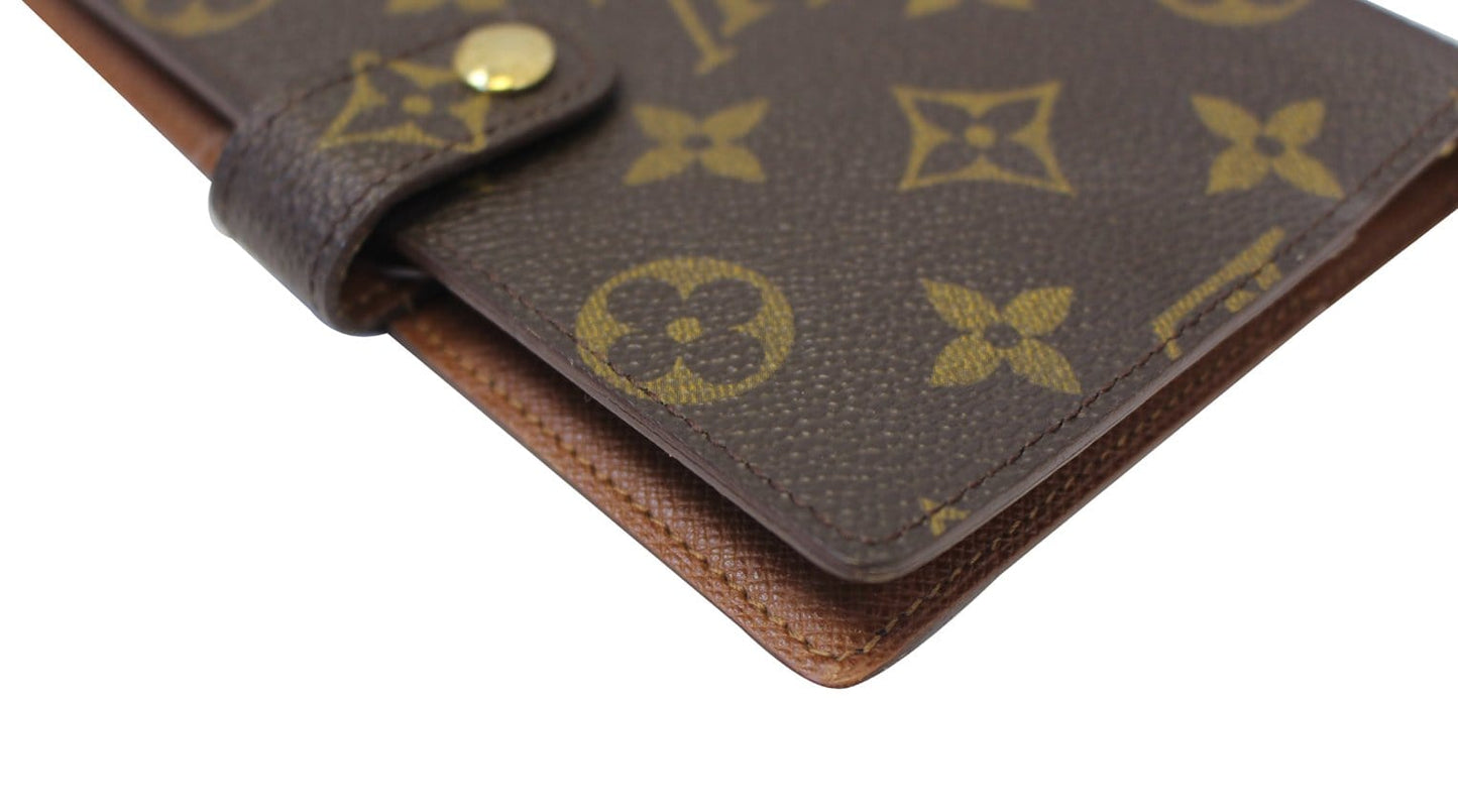 LOUIS VUITTON Agenda PM Monogram Canvas Day Planner Cover