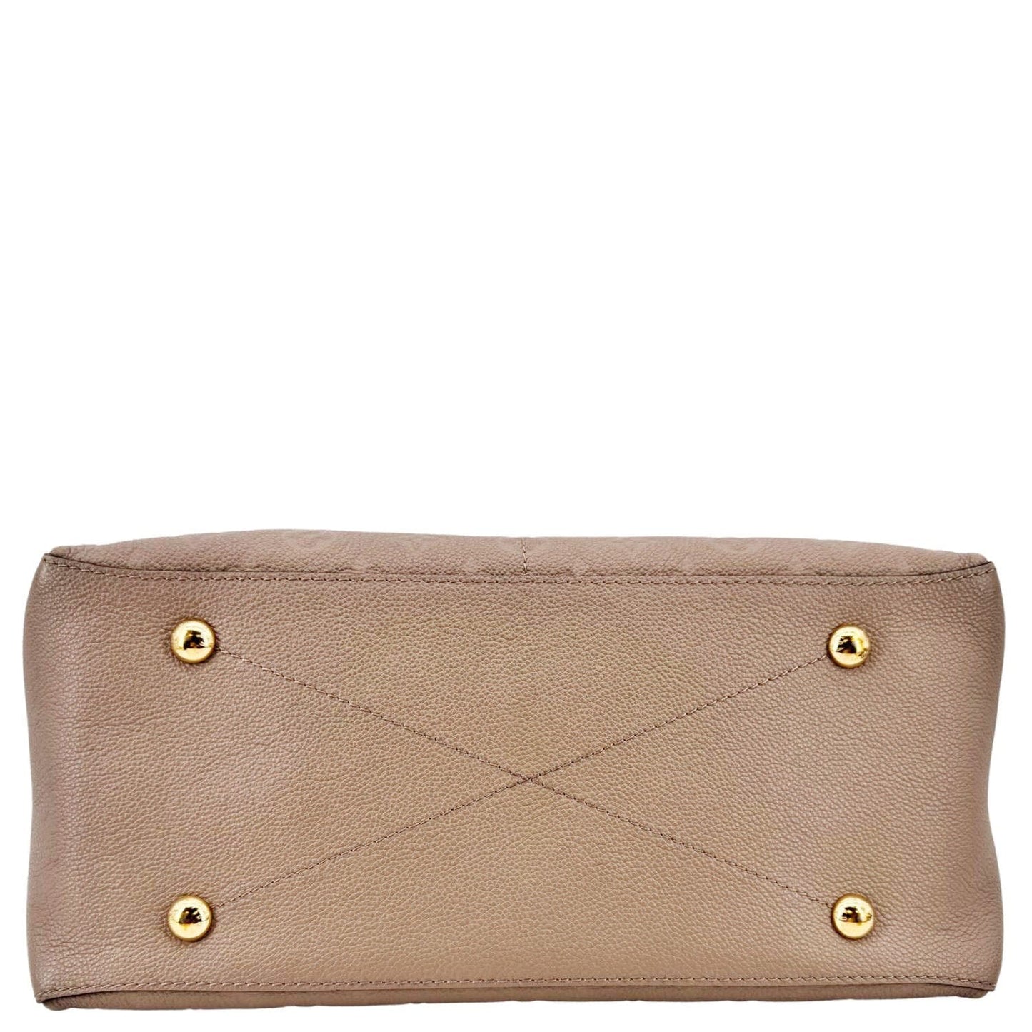 LOUIS VUITTON Maida Monogram Empreinte Leather Hobo Shoulder Bag Dune