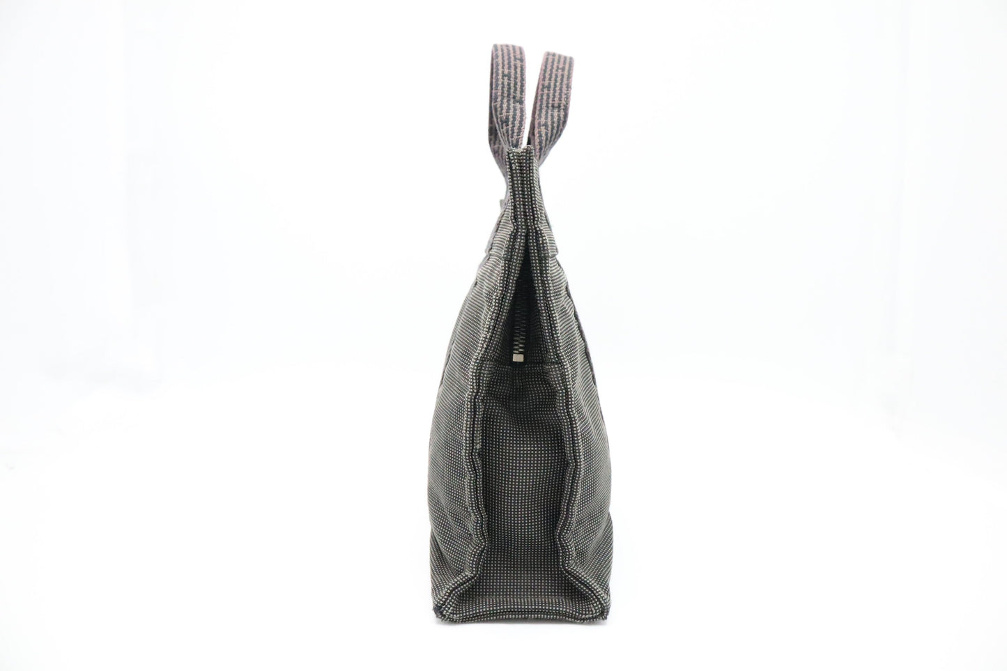 Hermes Herline Fourre-Tout PM in Grey Canvas