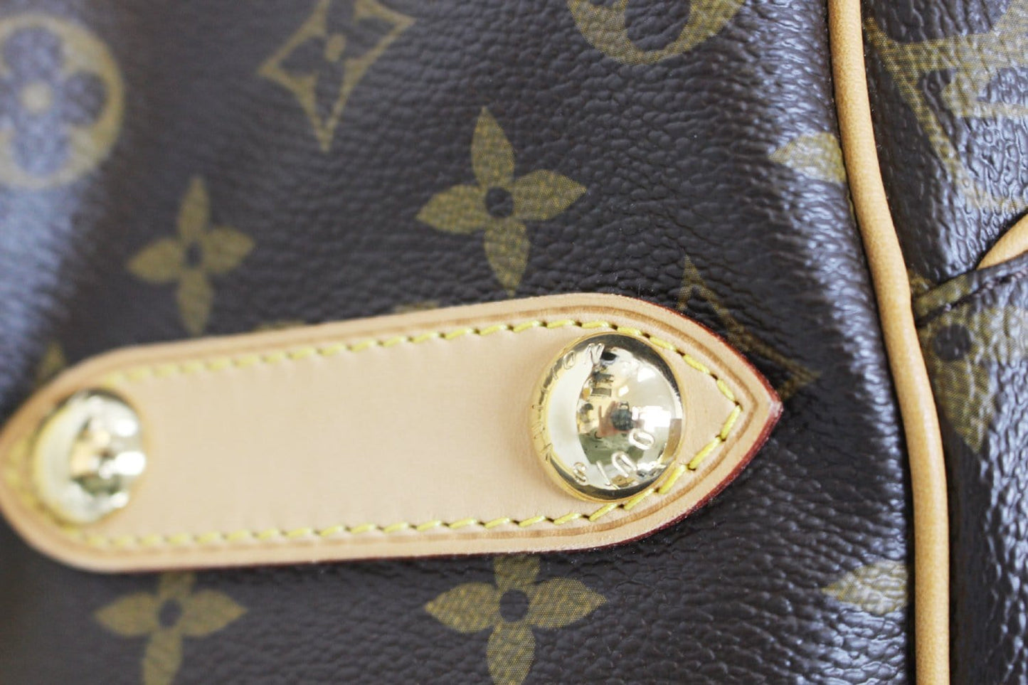 LOUIS VUITTON Monogram Galliera PM Brown Shoulder Handbag