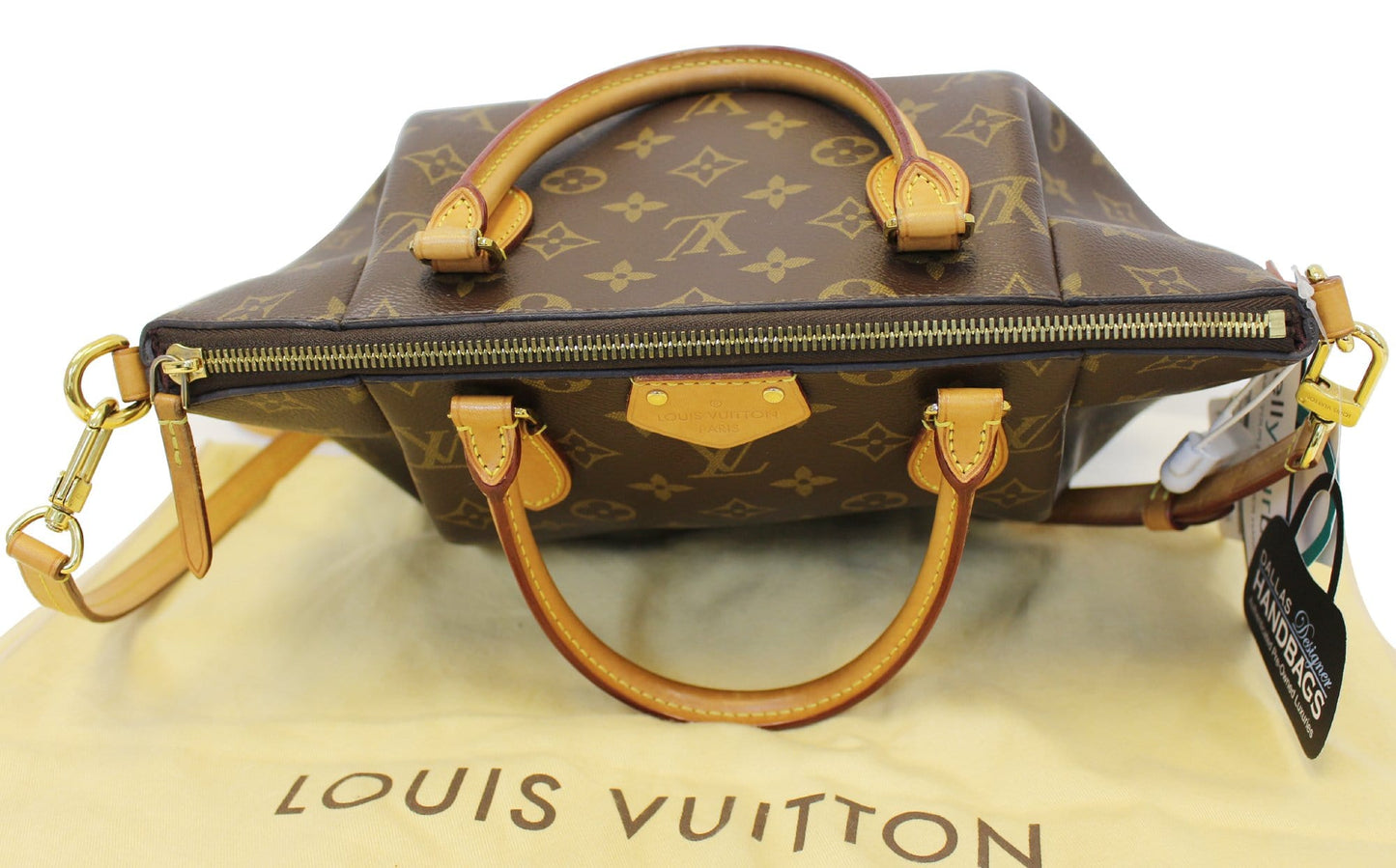 LOUIS VUITTON Turenne PM Monogram Canvas Shoulder Bag Brown