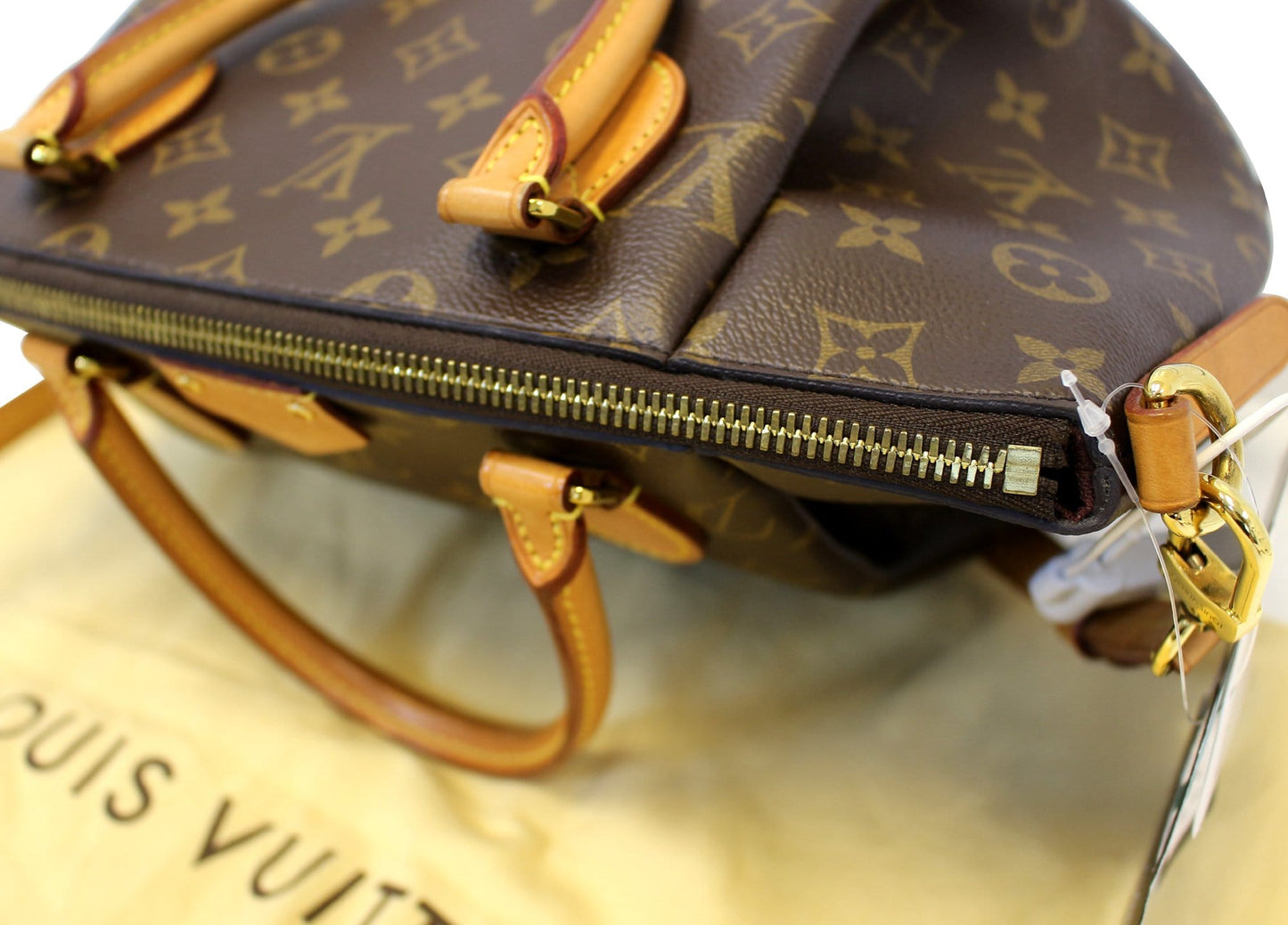 LOUIS VUITTON Turenne PM Monogram Canvas Shoulder Bag Brown