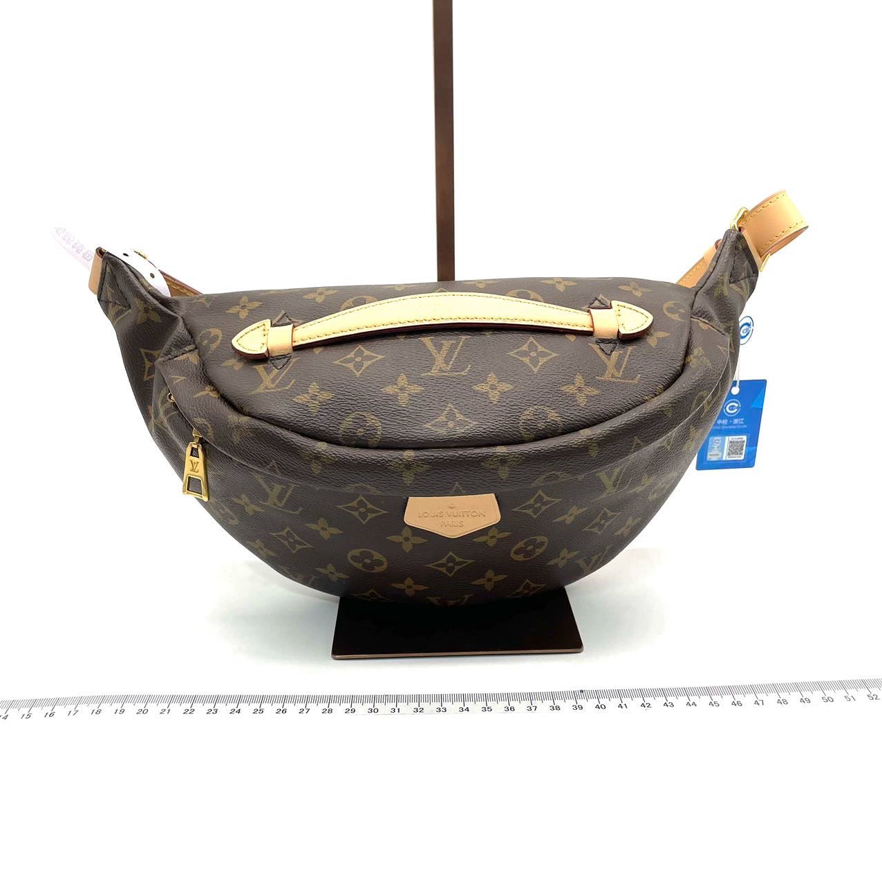 Louis Vuitton Bum Bag Brown Monogram with Leather