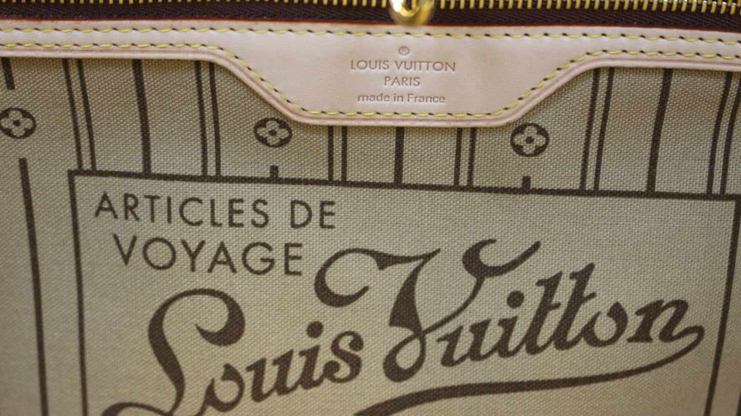 LOUIS VUITTON  Neverfull GM Monogram Canvas Shoulder Bag