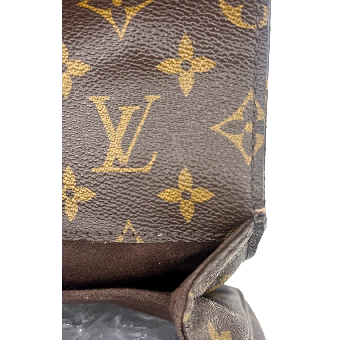 LOUIS VUITTON Metis Pochette Monogram Canvas Crossbody Bag Brown