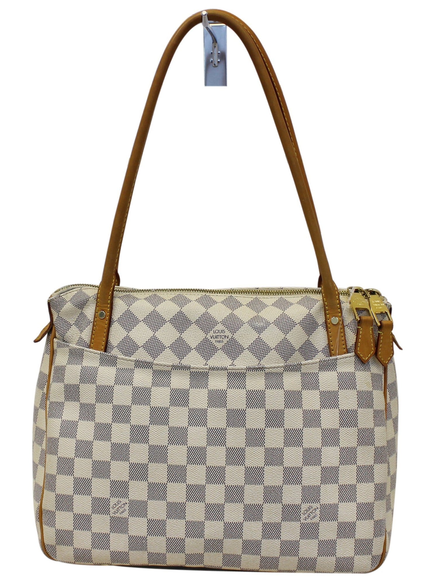 LOUIS VUITTON Damier Azur Figheri PM Shoulder Bag