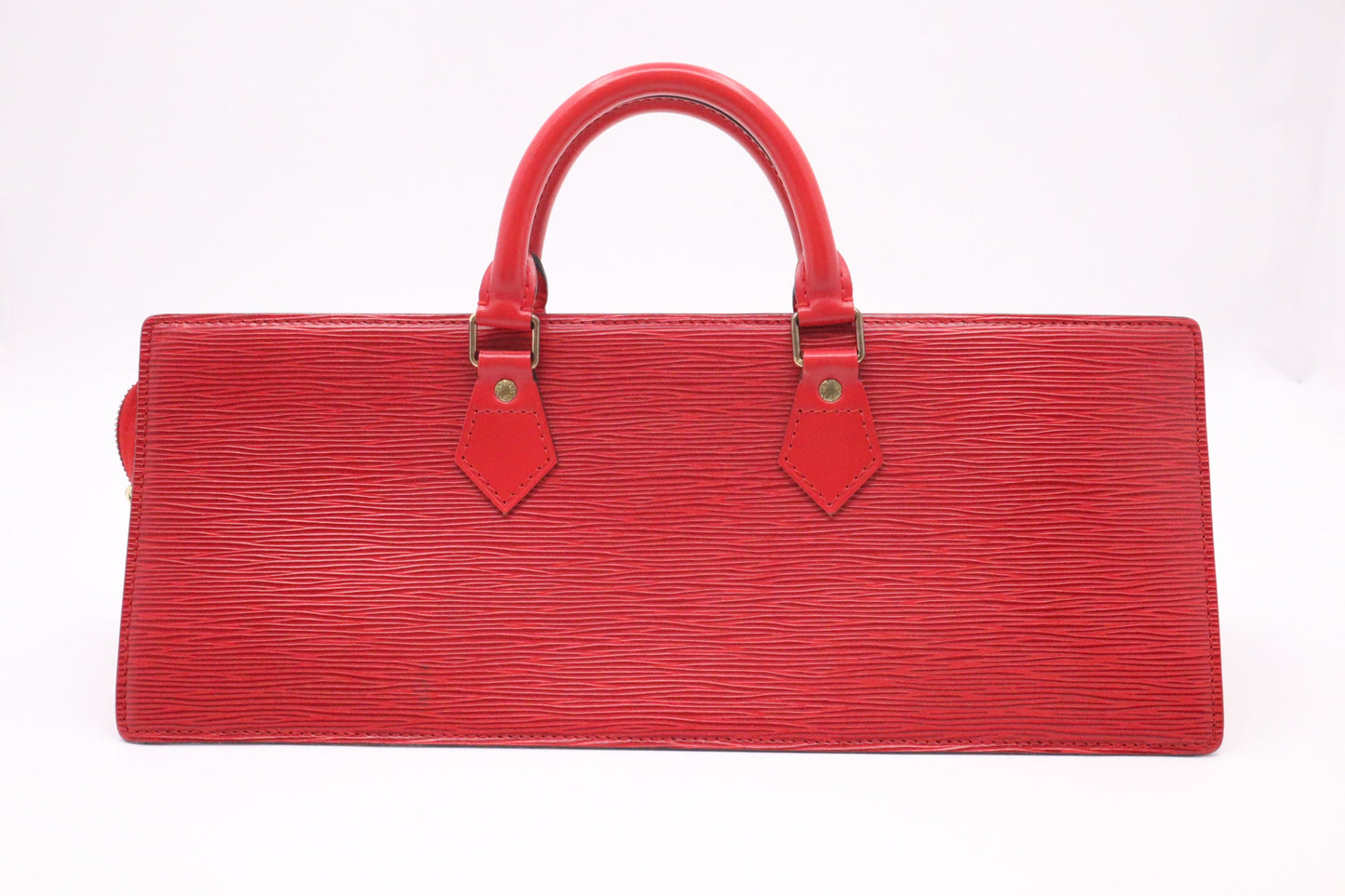 Louis Vuitton Triangle in Red Epi Leather