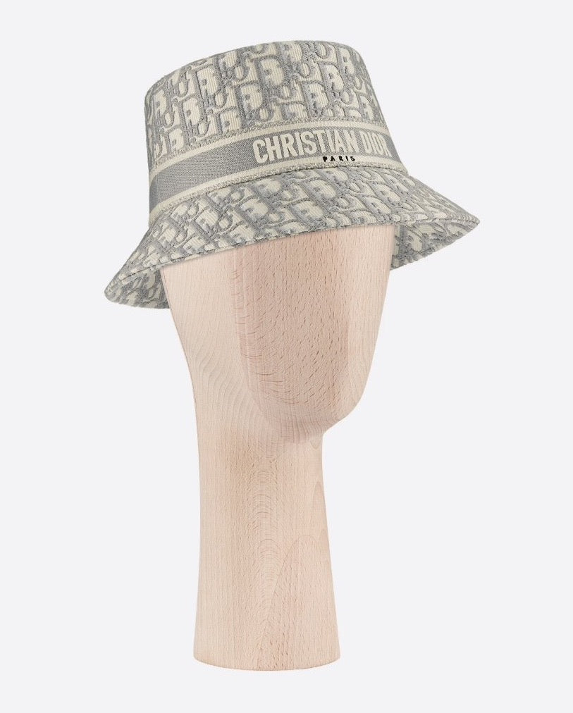 Dior D-Oblique Small Brim Bucket Hat