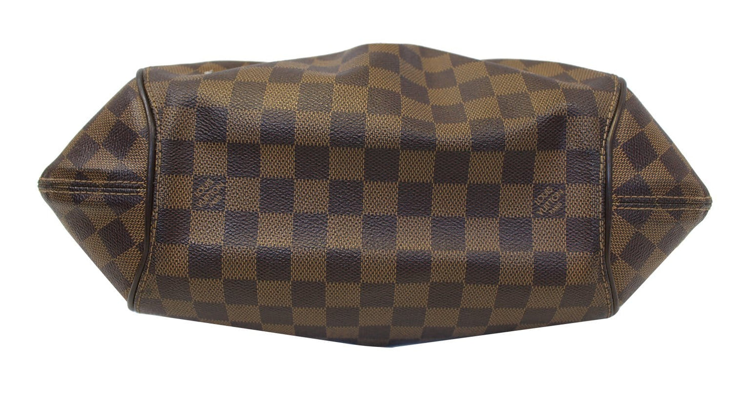 LOUIS VUITTON Sistina PM Damier Ebene Shoulder Handbag