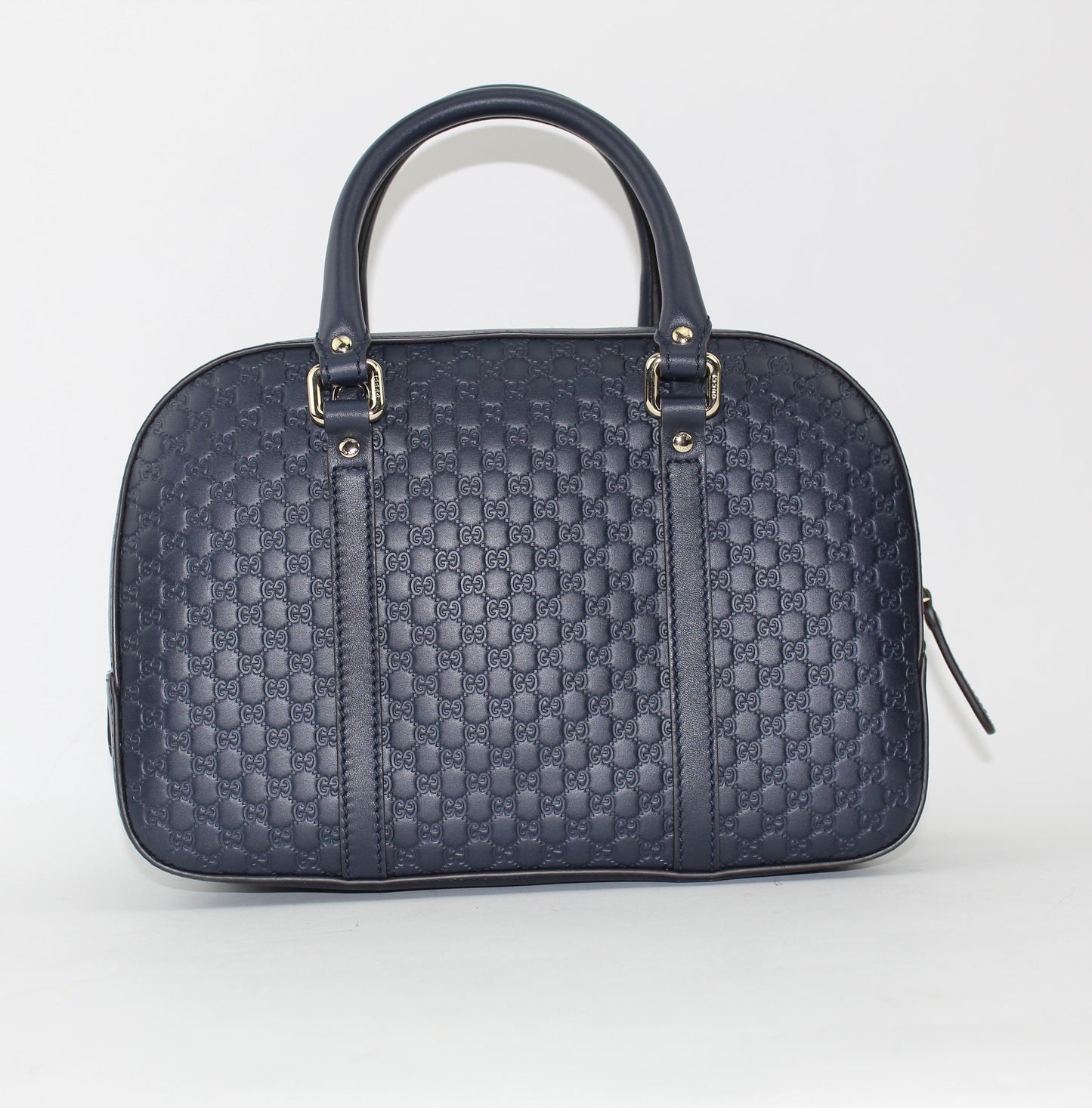 Gucci Guccissima Micro Navy bag
