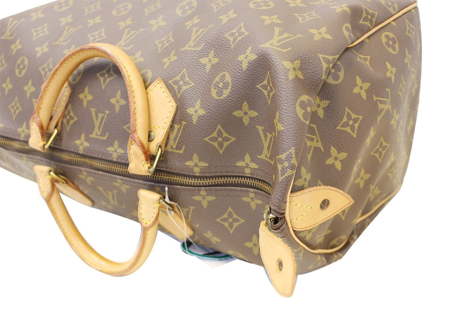Louis Vuitton Speedy 40 Monogram Canvas Brown Satchel Bag
