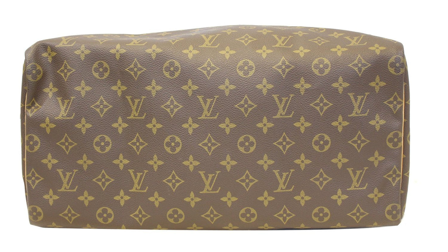 Louis Vuitton Speedy 40 Monogram Canvas Brown Satchel Bag