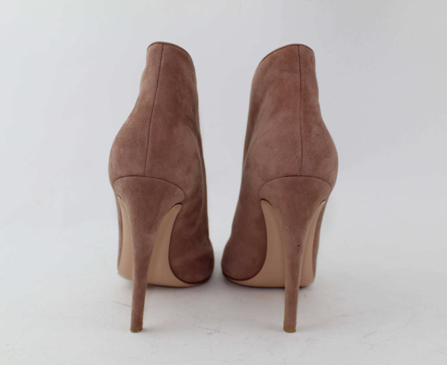 GIANVITO ROSSI SUEDE BOOTIES