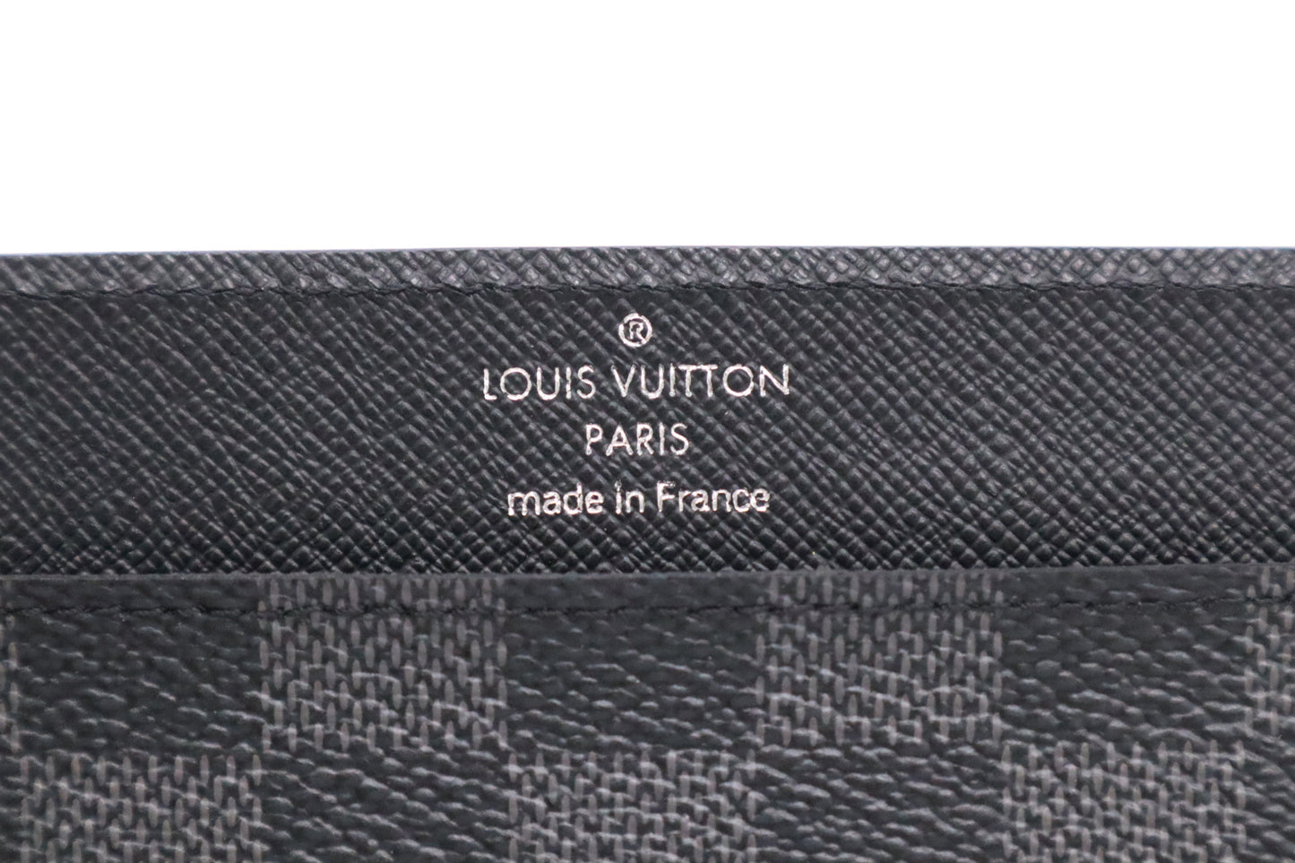 Louis Vuitton Wallet Insert in Damier Graphite Canvas