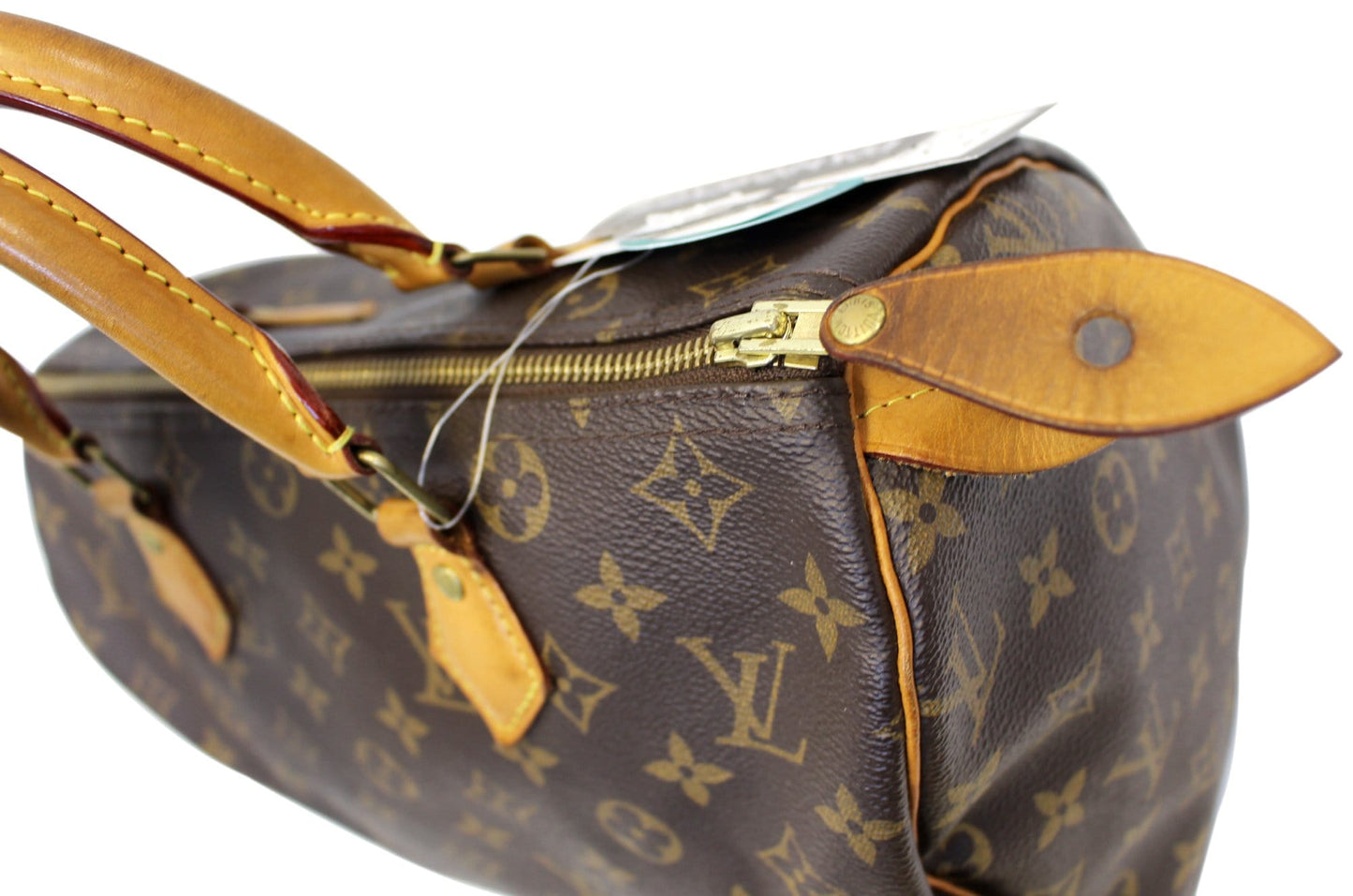 LOUIS VUITTON Speedy 30 Monogram Canvas Satchel Bag