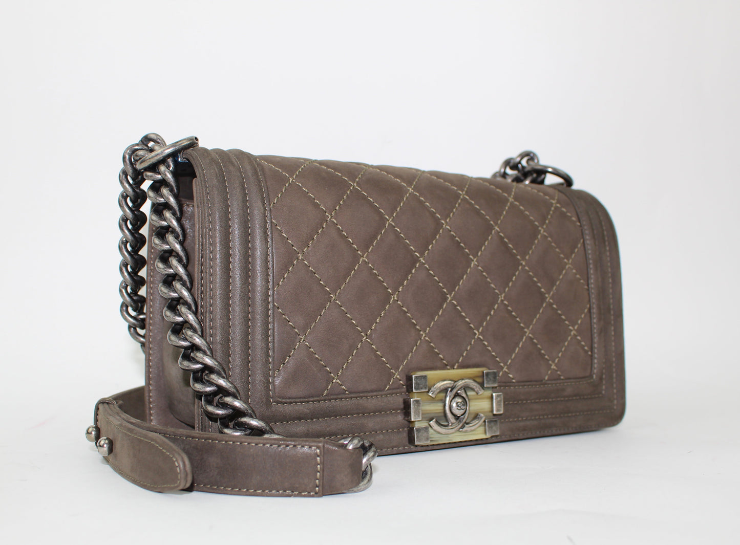 CHANEL OLD MEDIUM BOY BAG