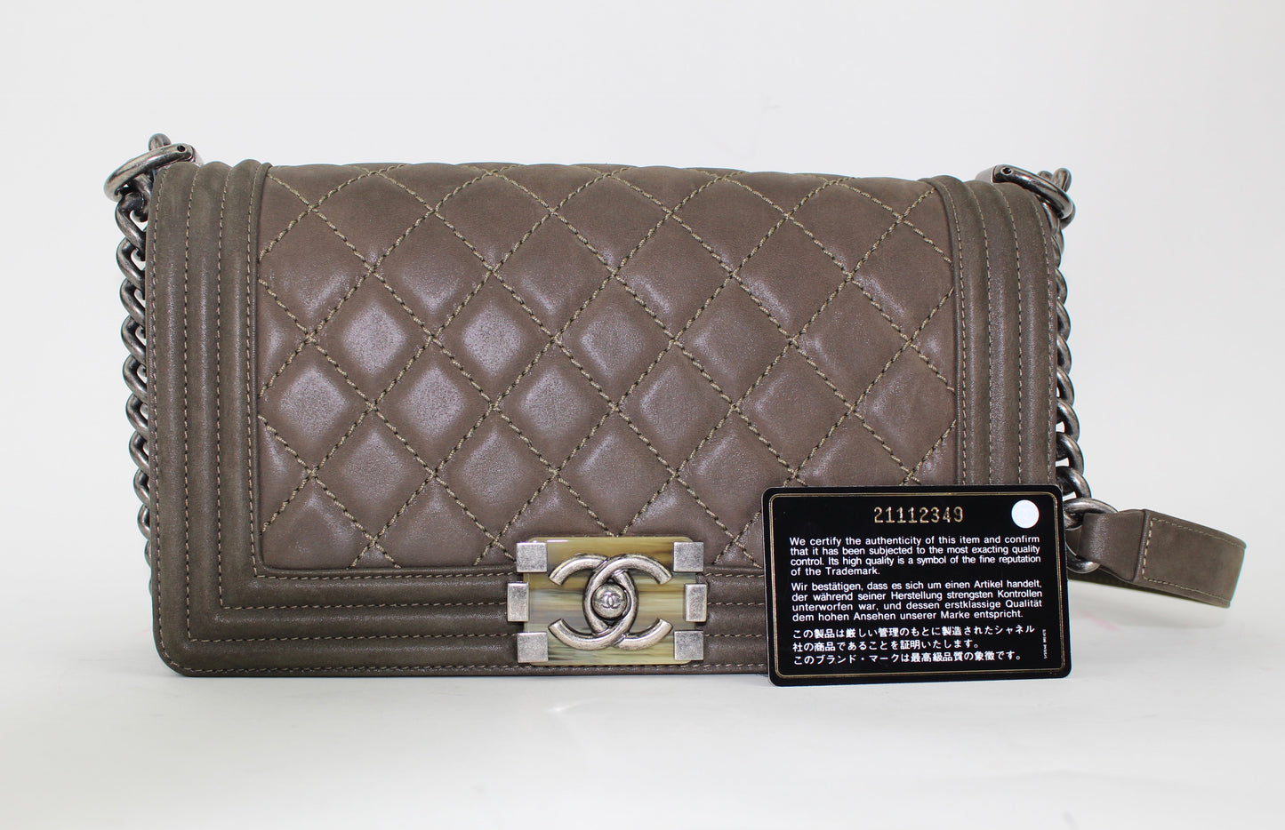 CHANEL OLD MEDIUM BOY BAG