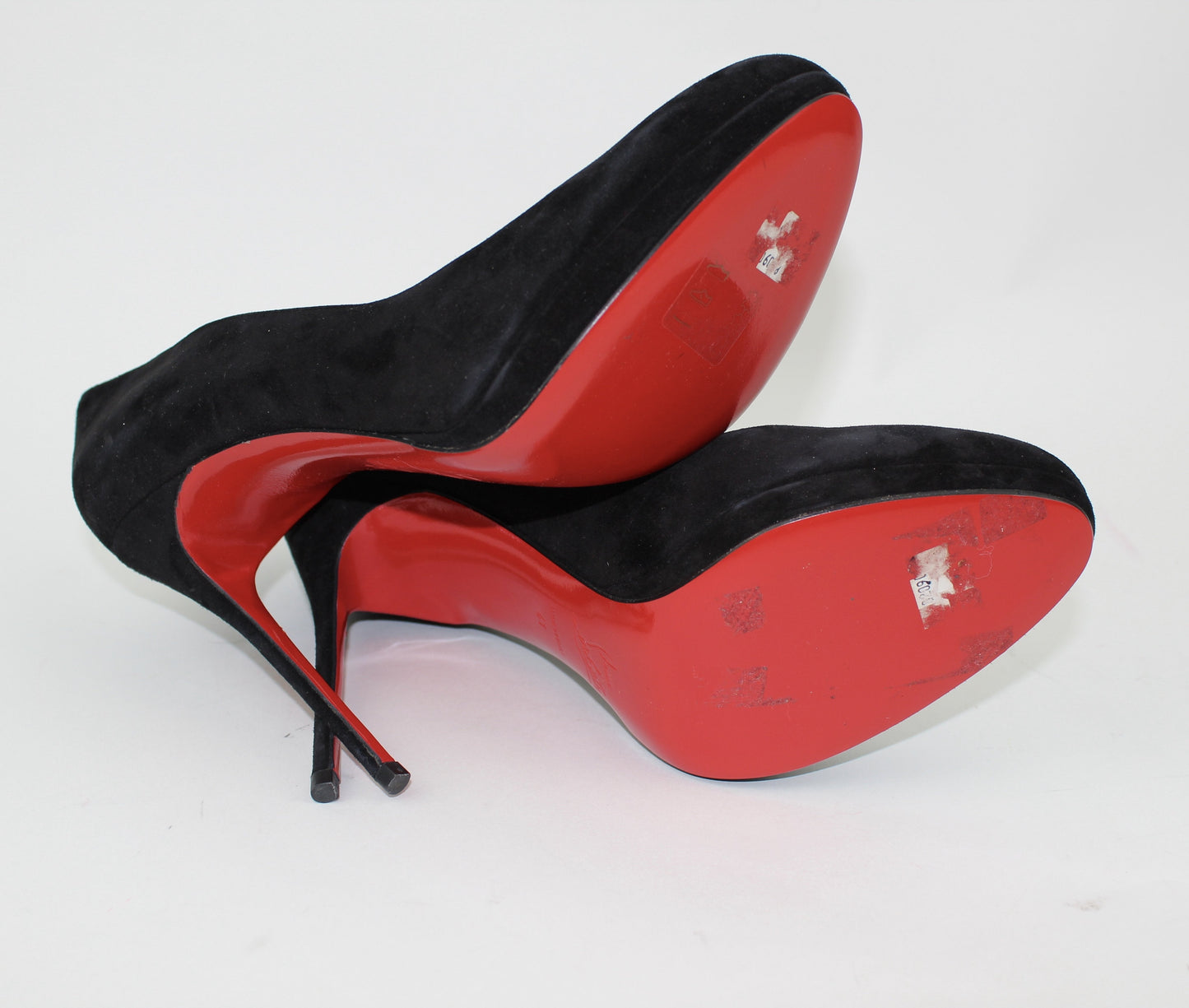 CHRISTIAN LOUBOUTIN SUEDE PUMP
