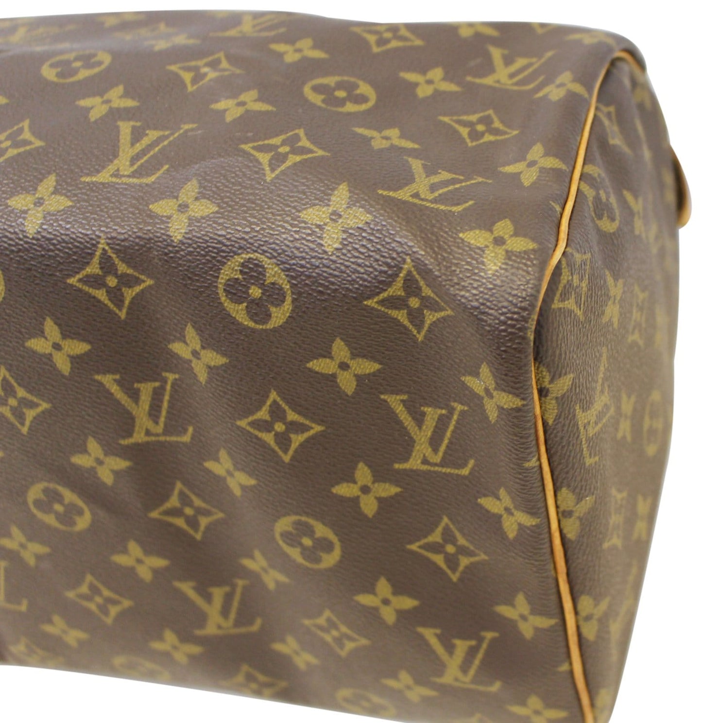 LOUIS VUITTON Monogram Canvas Speedy 30 Satchel Bag