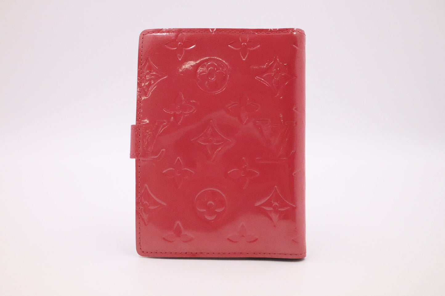 Louis Vuitton Agenda PM in Pink Vernis Leather