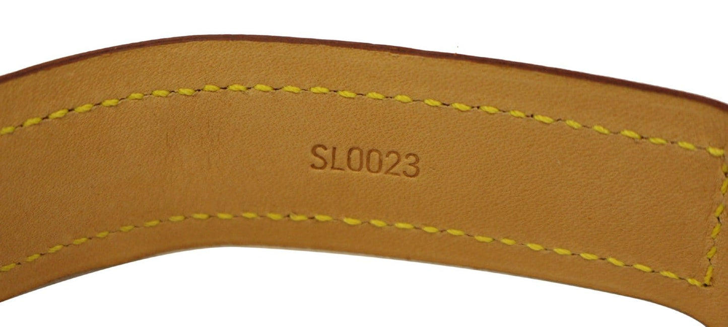 LOUIS VUITTON Monogram Canvas Baxter GM Dog Collar