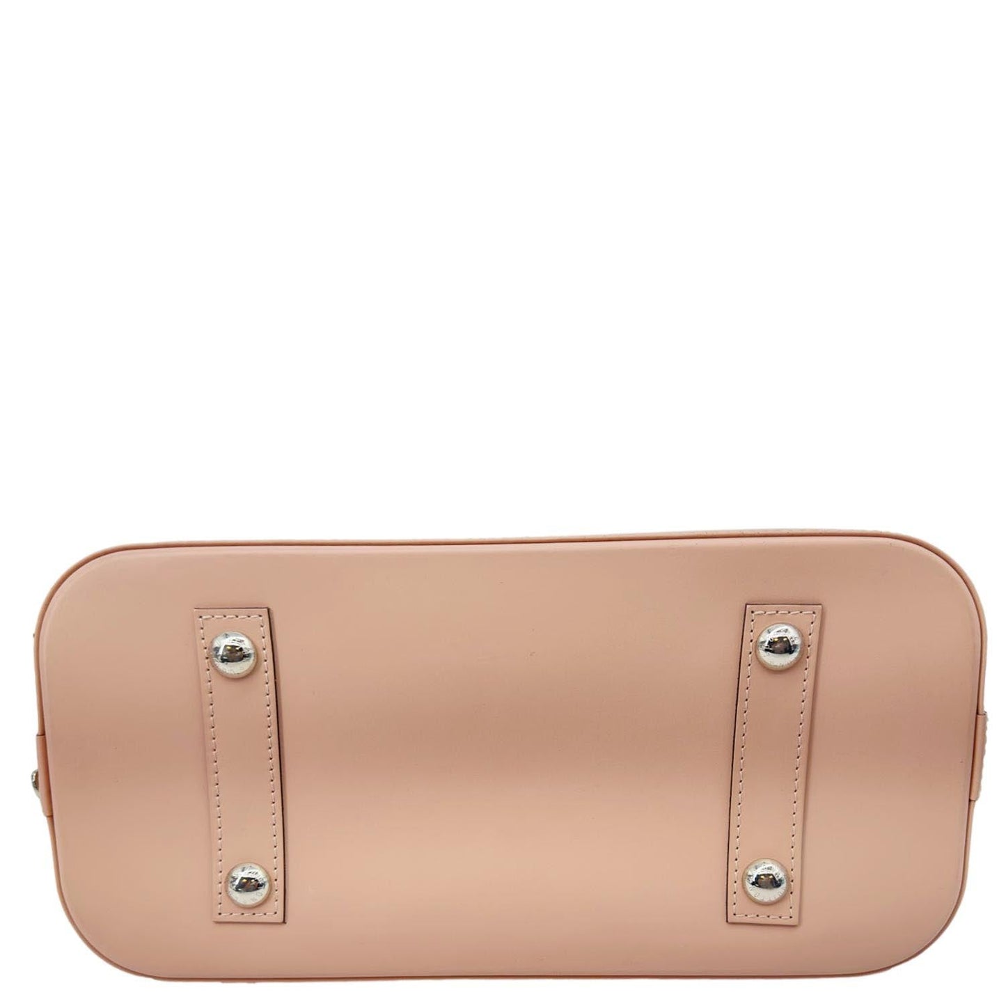 LOUIS VUITTON Alma PM Epi Leather Satchel Bag Pink