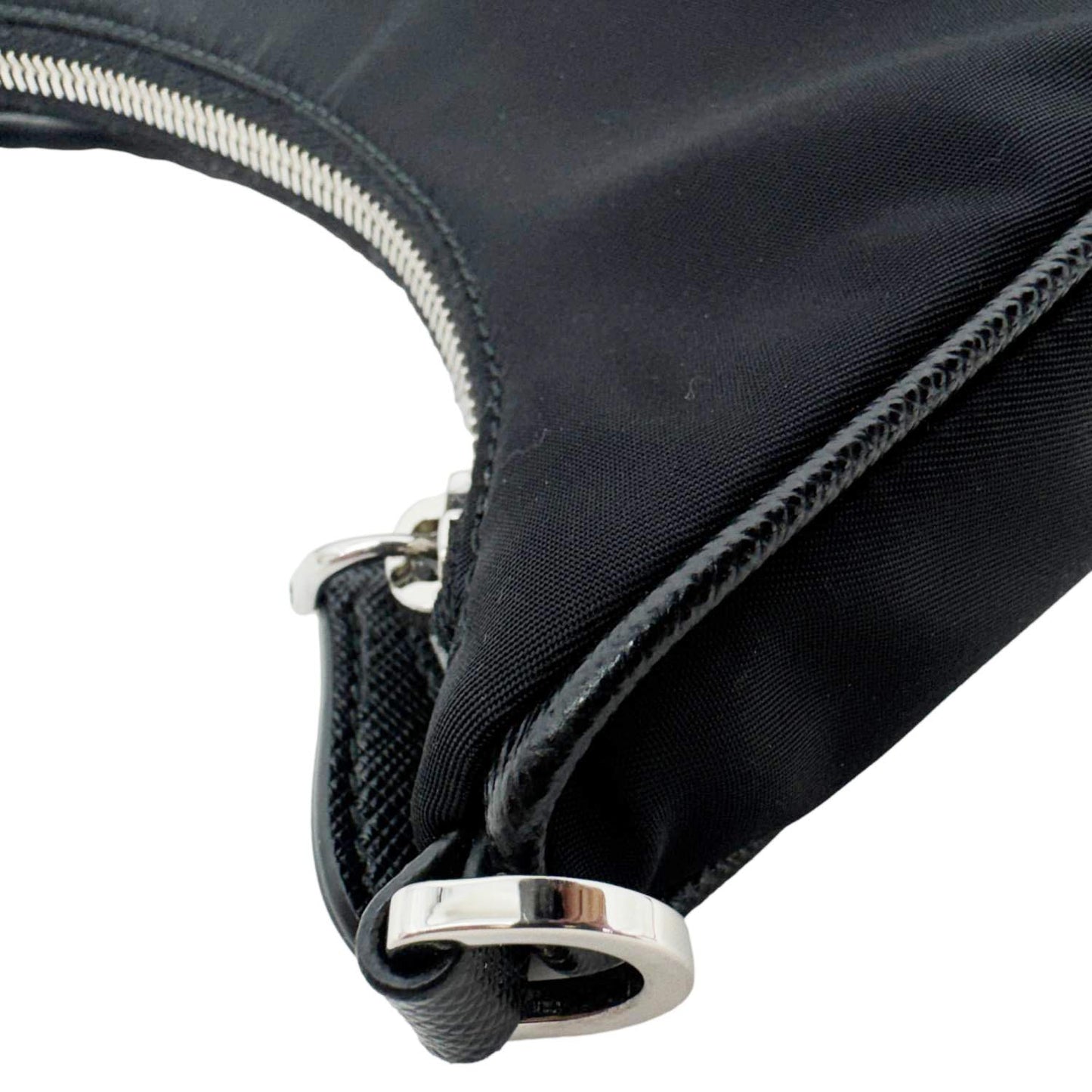 PRADA Re-Edition 2005 Re-Nylon Shoulder Bag Black