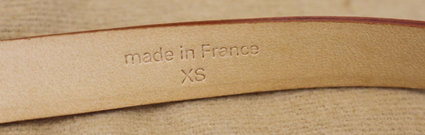 LOUIS VUITTON Leather Beige Strap For florentine and Similar