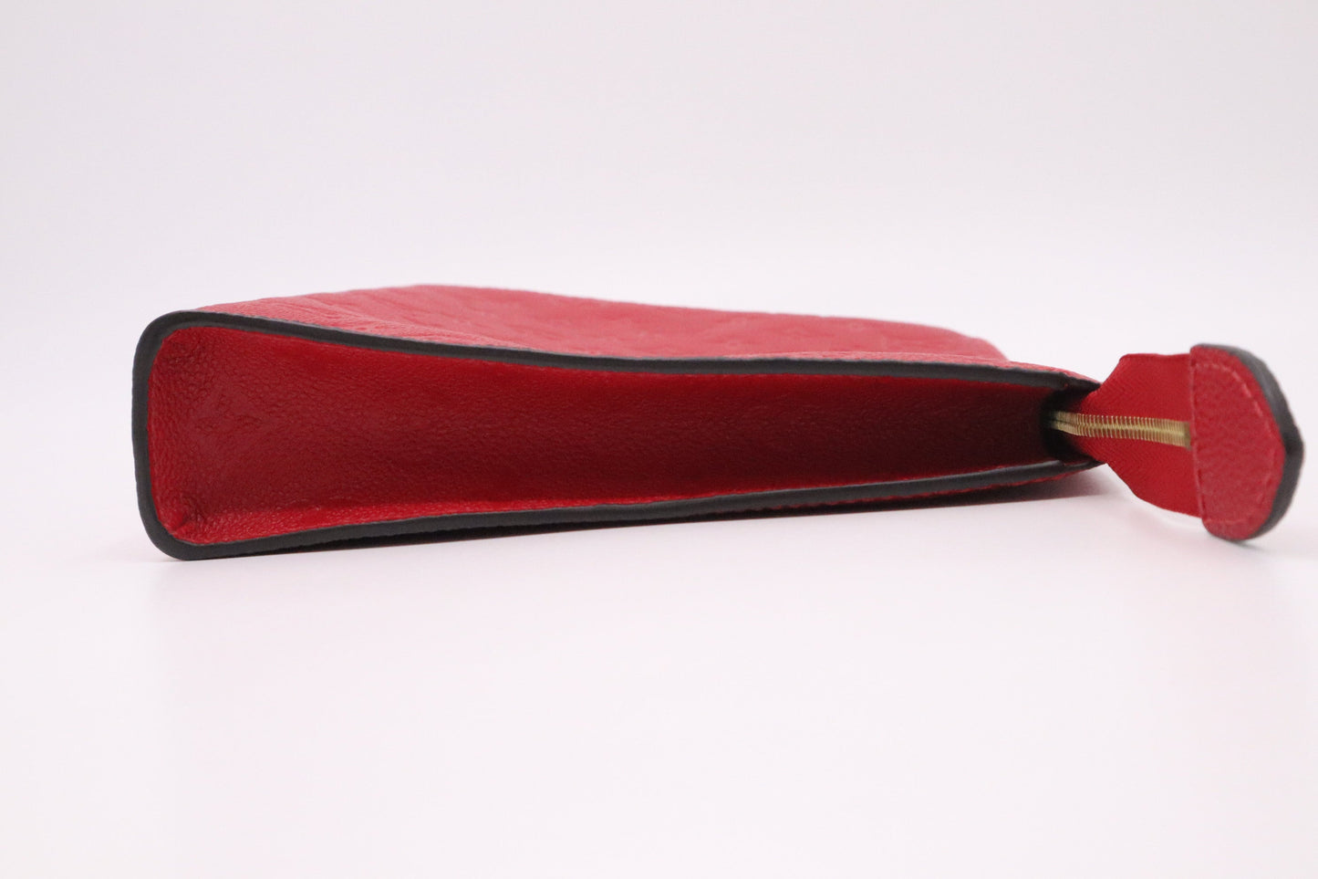 Louis Vuitton Toiletry 26 in Red Empreinte Leather