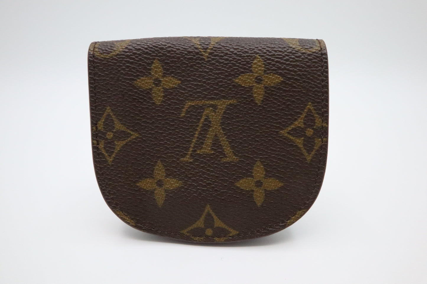 Louis Vuitton Porte Monnaie Gousset in Monogram Canvas