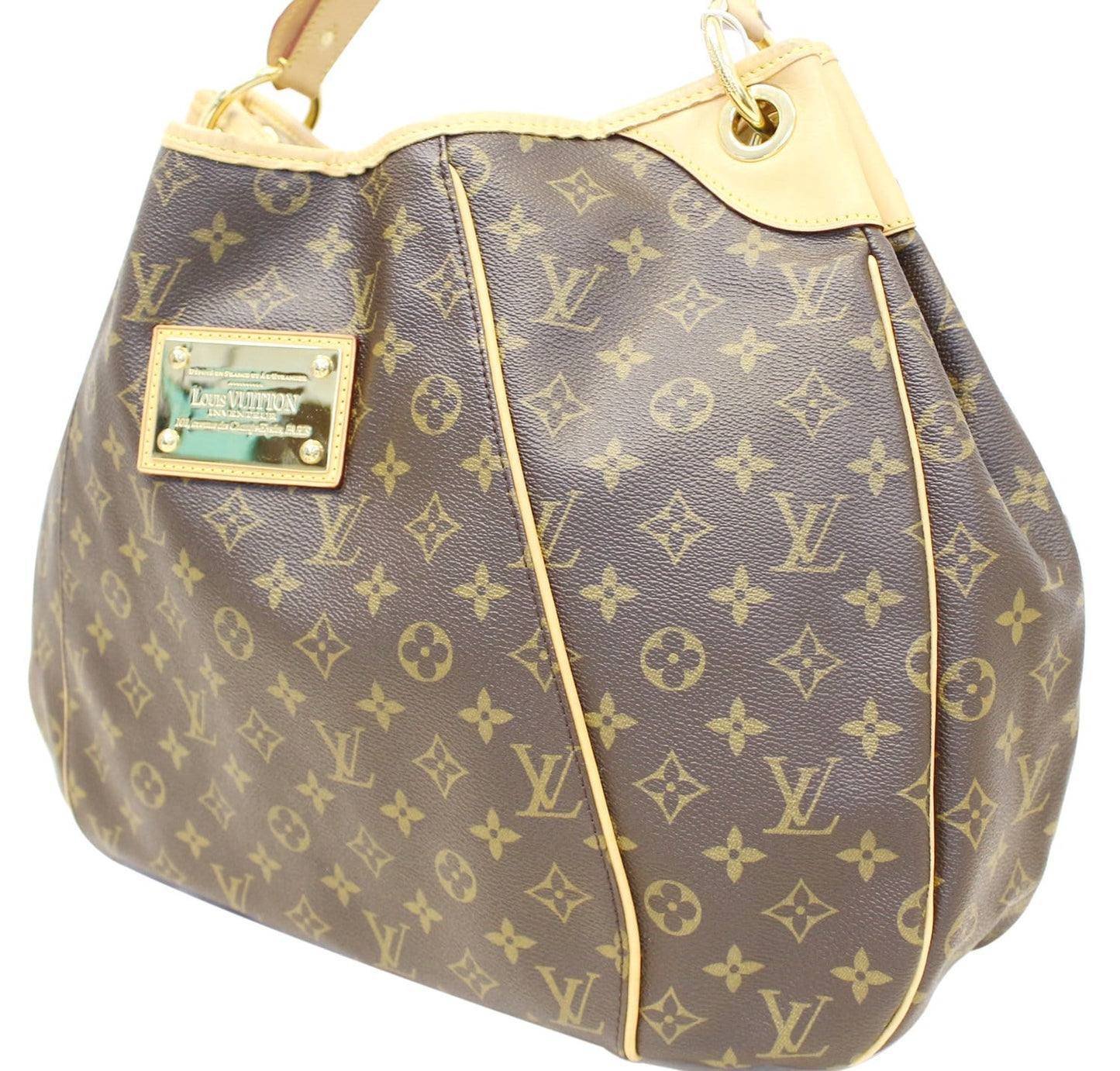 LOUIS VUITTON Monogram Canvas Galliera GM Shoulder Bag