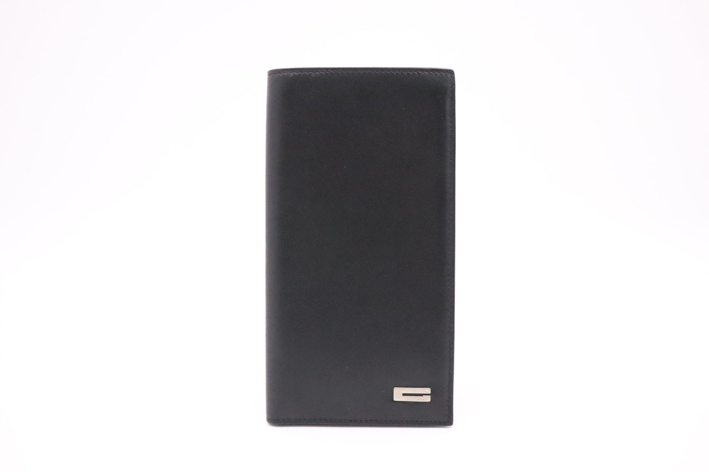 Gucci Bi-fold Wallet in Black Leather
