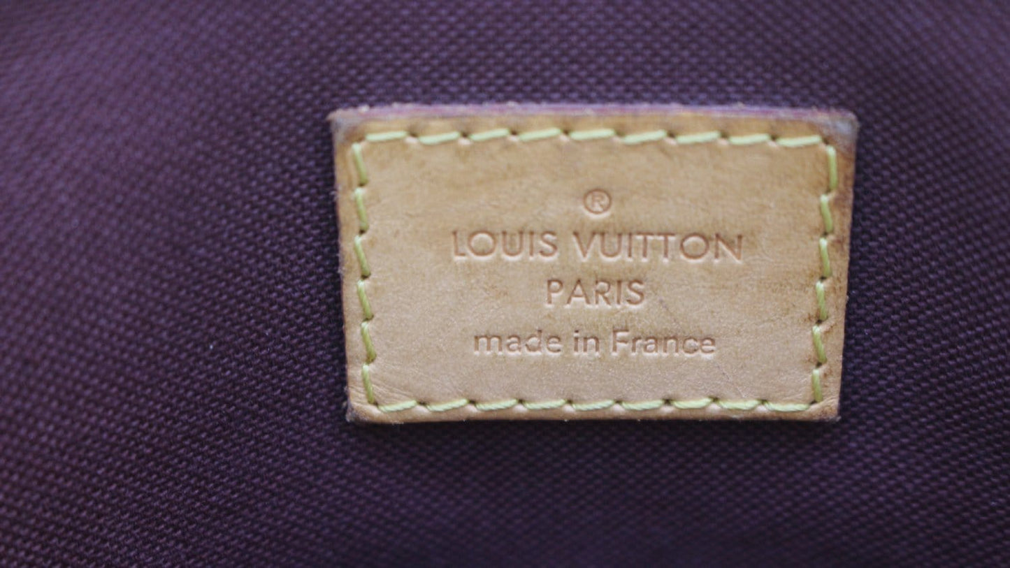 LOUIS VUITTON Monogram Canvas Turenne MM 2 Way Shoulder Handbag