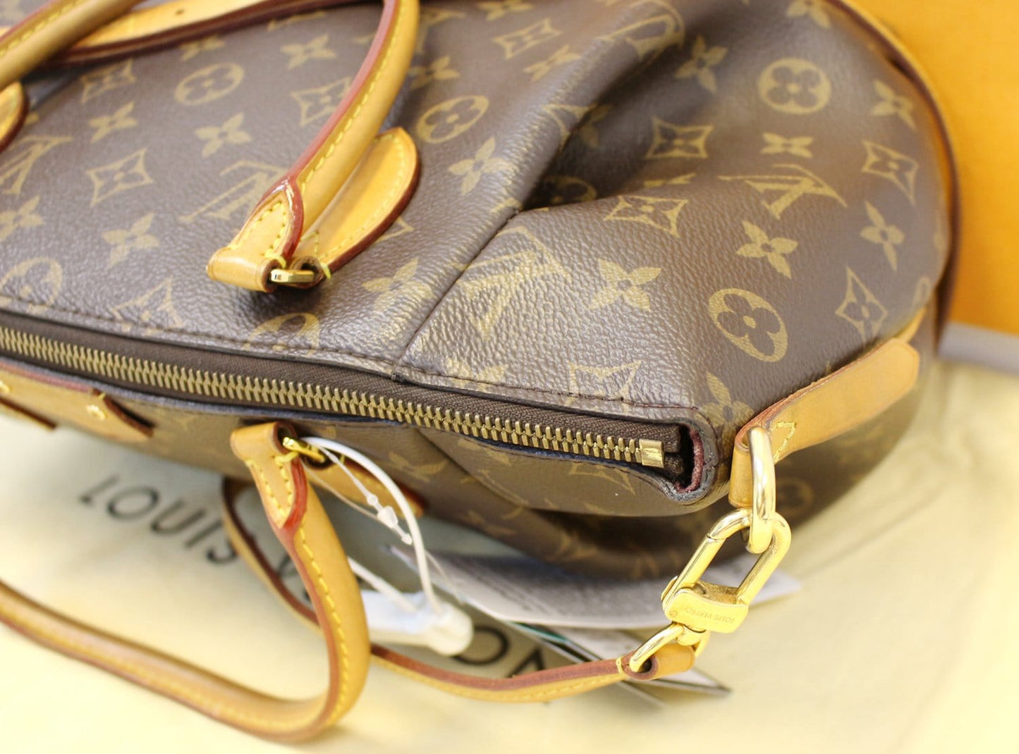 LOUIS VUITTON Monogram Canvas Turenne MM 2 Way Shoulder Handbag