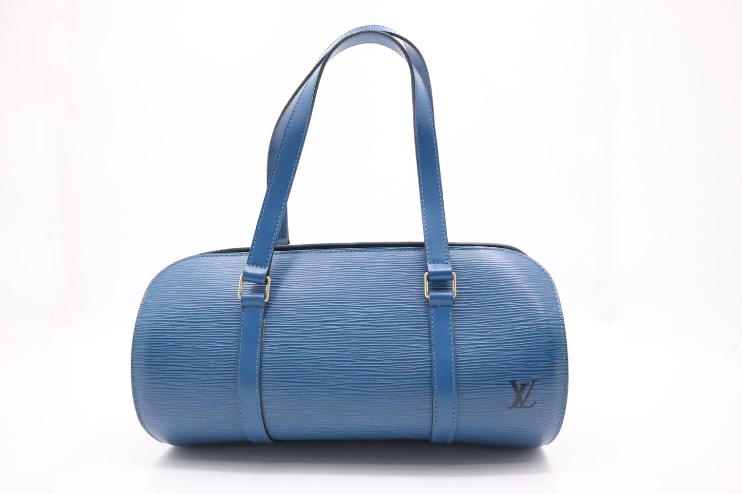 Louis Vuitton Soufflot in Toledo Blue Epi Leather