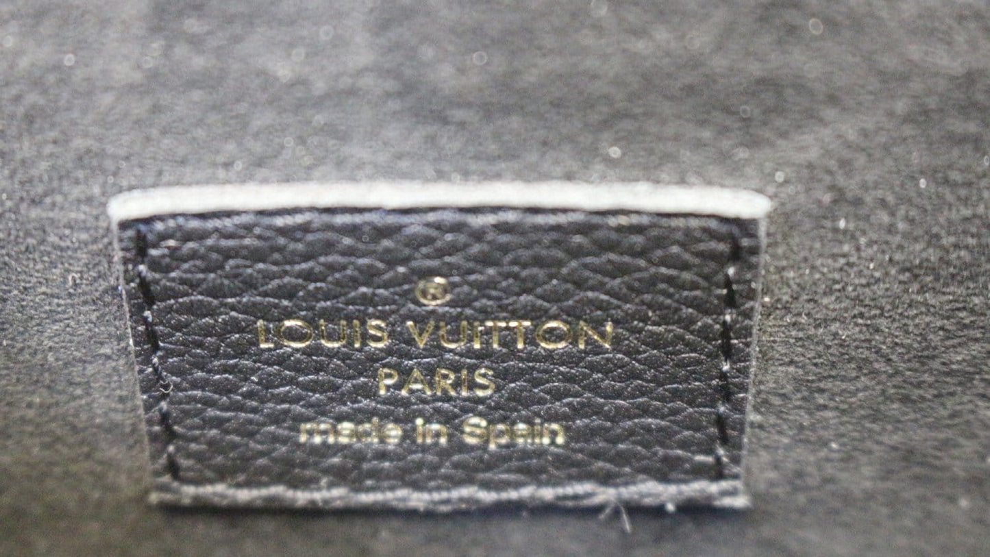 LOUIS VUITTON Monogram Canvas Noir Victoire Shoulder Bag