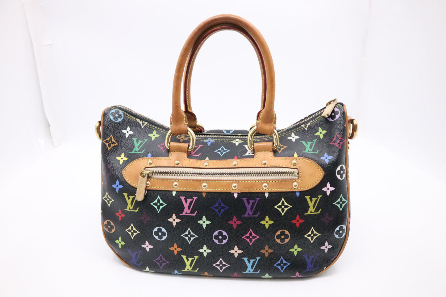 Louis Vuitton Rita in Black Multicolor Monogram Canvas