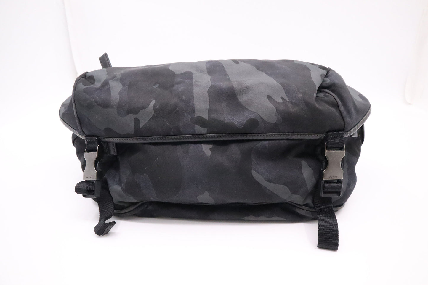 Prada Waist Bag in Black Camouflage Nylon
