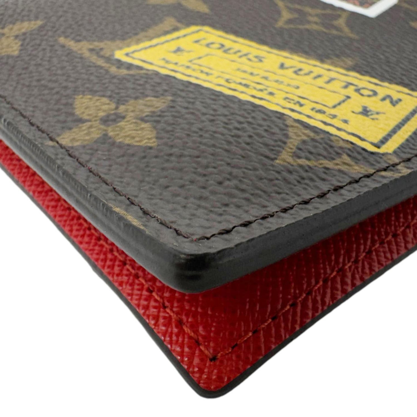 LOUIS VUITTON  Passport Cover World Tour  Monogram Canvas Wallet Brown