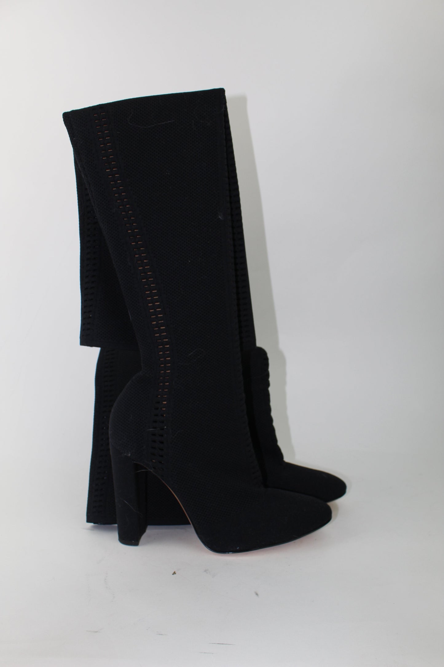 GIANVITO ROSSI THURLOW CUSSIARD KNIT OVER THE KNEE BOOT