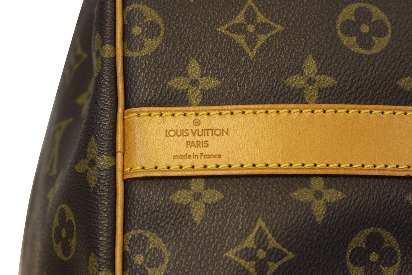 LOUIS VUITTON Monogram Canvas Keepall 60 Bandouliere Travel Bag