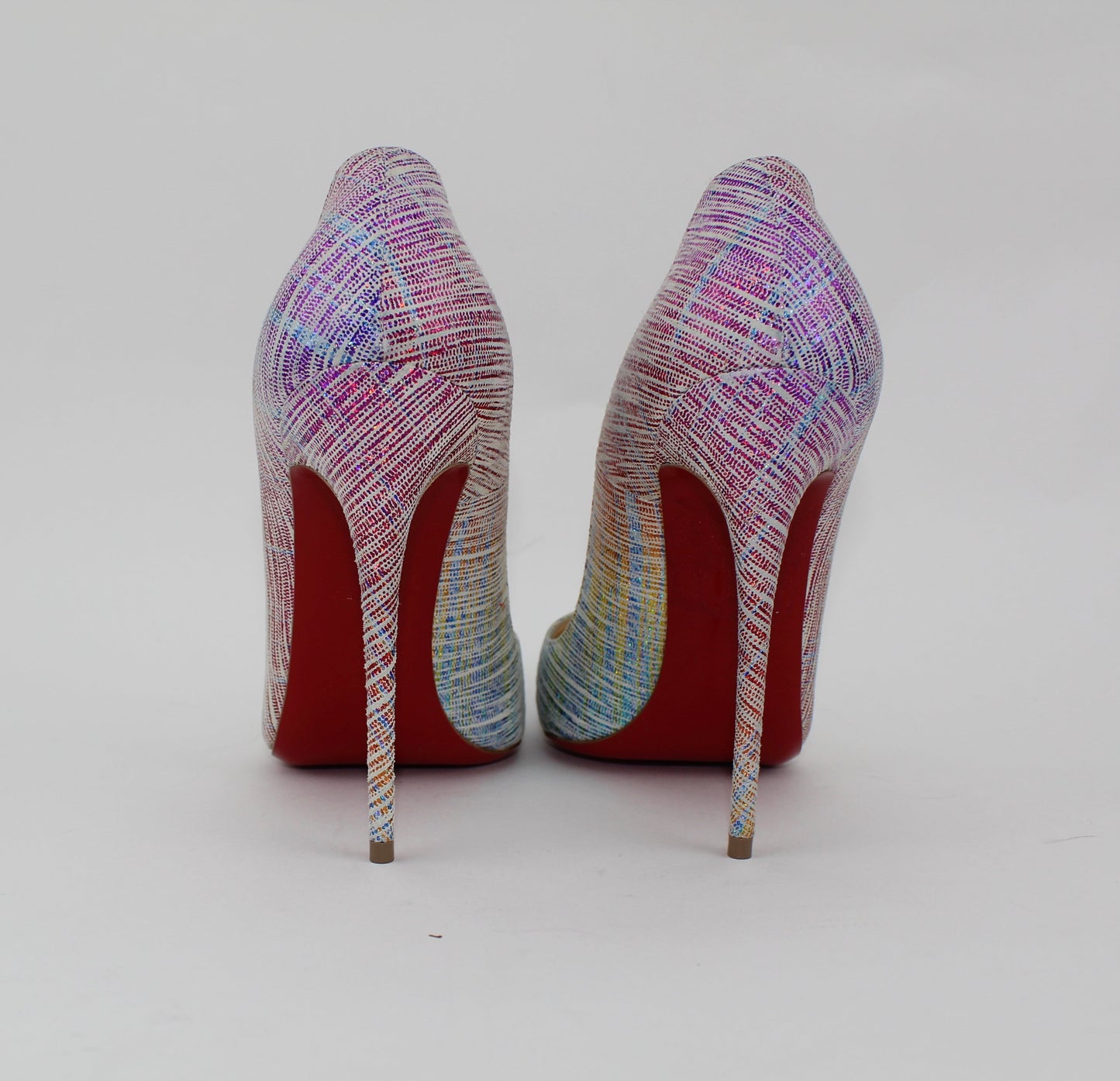 CHRISTIAN LOUBOUTIN SO KATE 120MM SUEDE UNICORN