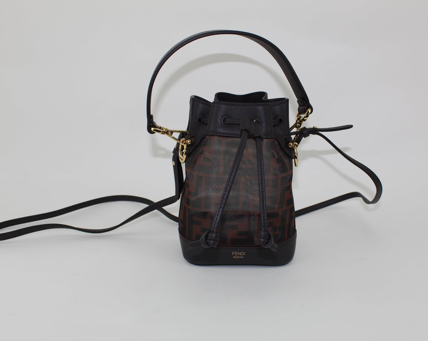 FENDI MINI MON TRESOR BUCKET BAG