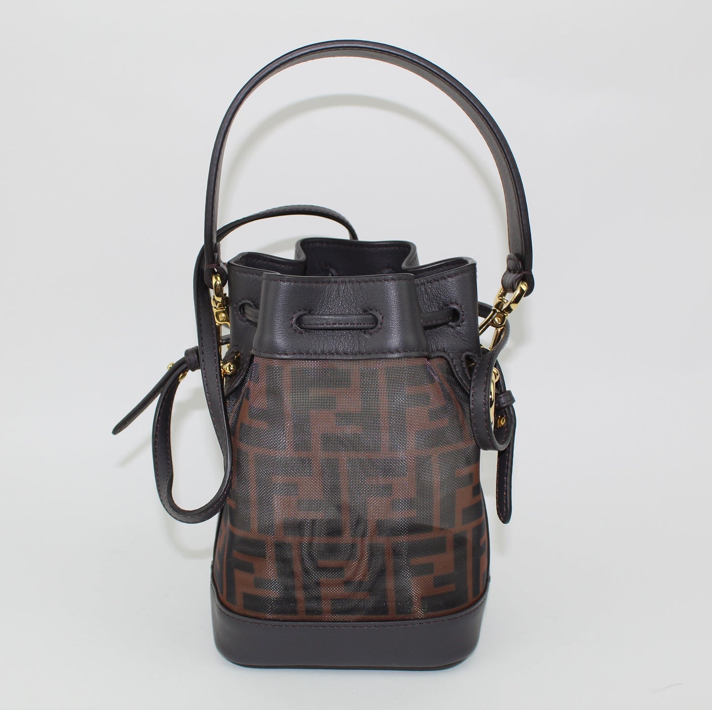 FENDI MINI MON TRESOR BUCKET BAG