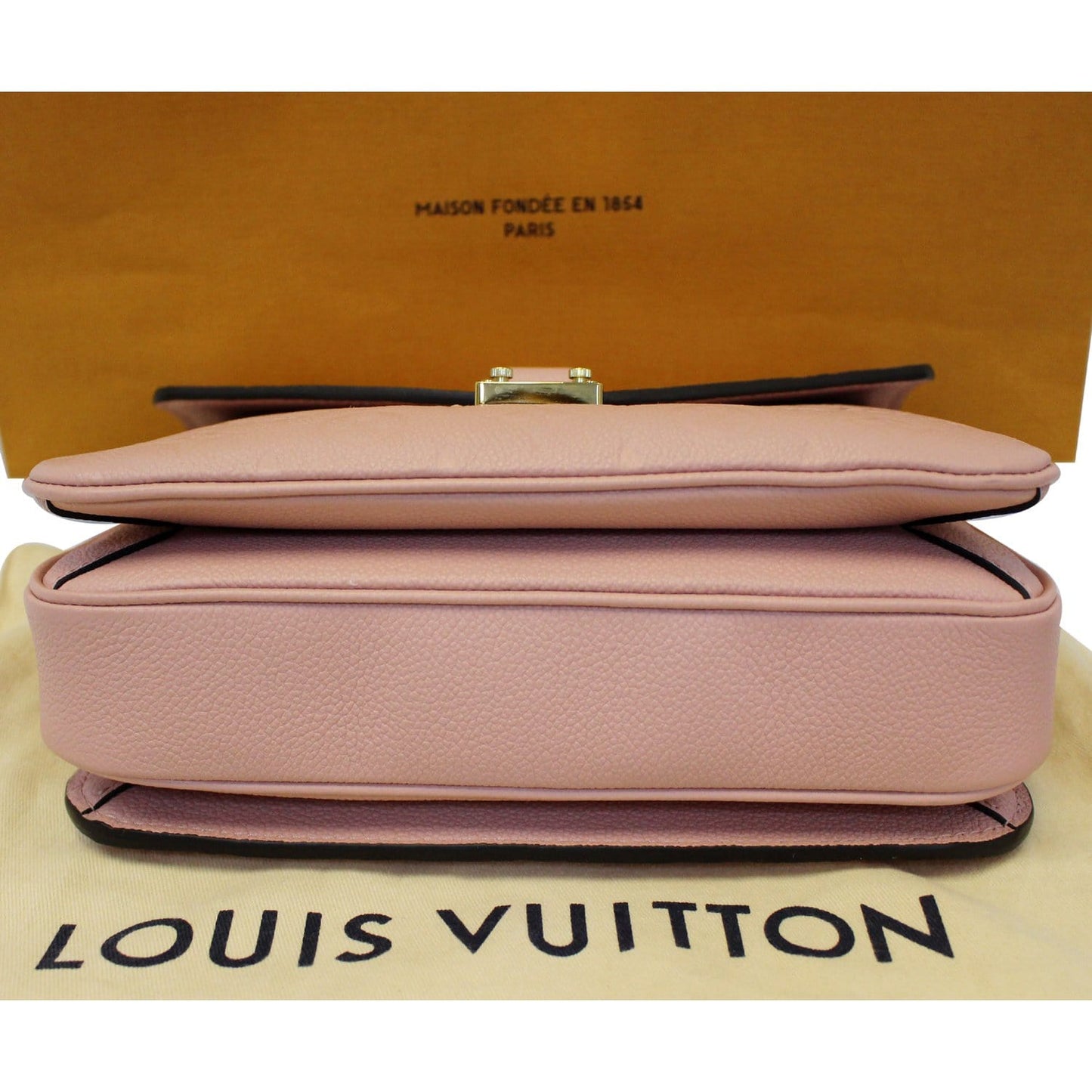 LOUIS VUITTON Metis Pochette Empreinte Crossbody Bag Rose Poudre