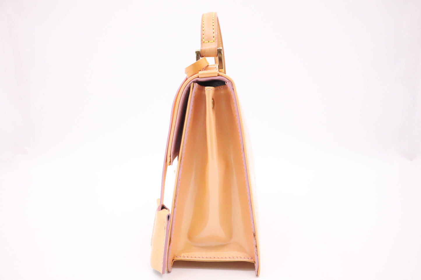 Louis Vuitton Spring Street in Peach Vernis Leather