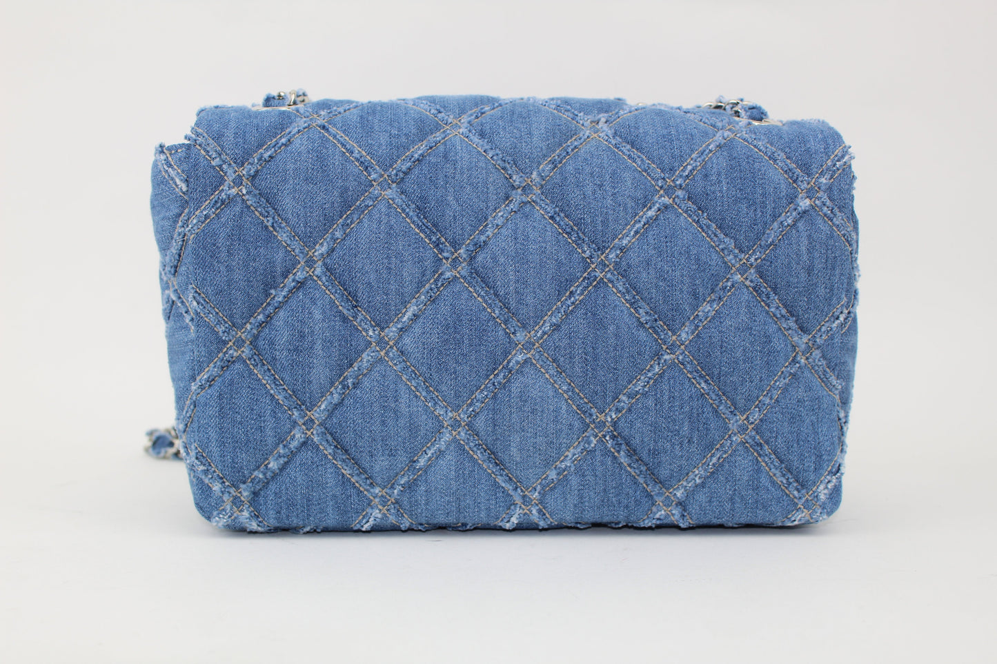 CHANEL DENIM FLAP BAG