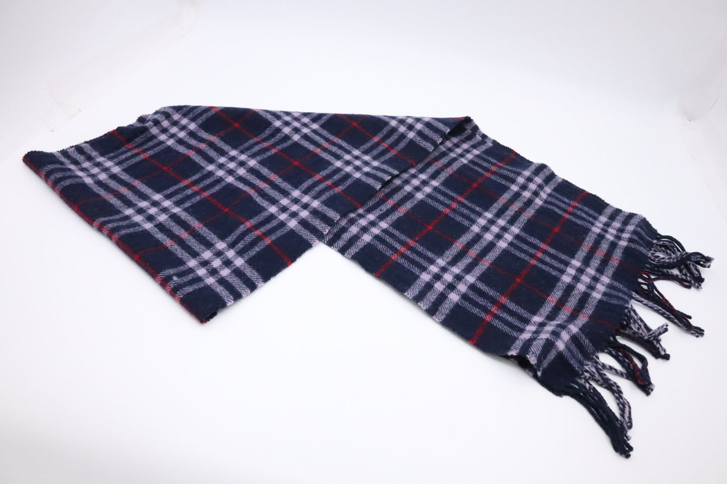 Burberry Scarf in Blue Cashmere
